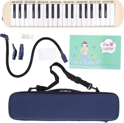 37 Keys Melodica Keyboard, Portable Air Piano Instrument Melodica Instrument For Beginners With Mouthpiece Blowpipe Storage Bag Musical Instrument For Music Lover in Saudi Arabia