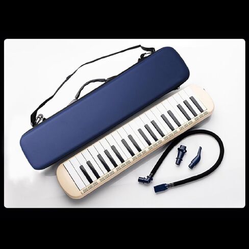 37 Keys Melodica Keyboard, Portable Air Piano Instrument Melodica Instrument For Beginners With Mouthpiece Blowpipe Storage Bag Musical Instrument For Music Lover in Saudi Arabia