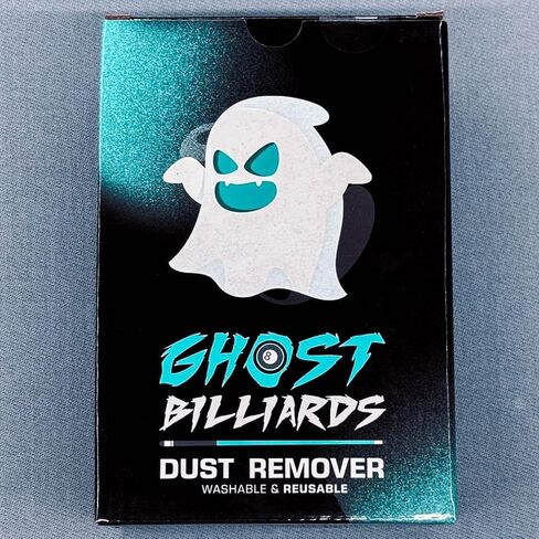 Ghost Billiards Table Dust Remover – Washable Roller Cleaner for Pool, Billiards, and Gaming Tables – Reusable Lint & Dust Cleaning Tool, Felt Safe, Cue Sports Accessory in Saudi Arabia
