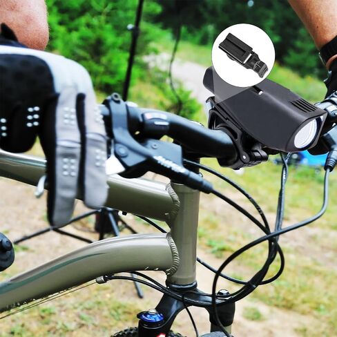 قطعتان من محول تركيب ضوء الدراجة، حامل مصباح يدوي أسود للدراجة متوافق مع NiteRider Mako Lumina & Lumina Micro All Serious Headlight Computer Mount Mount in Saudi Arabia