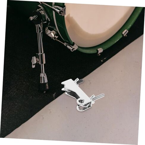 ibasenice Drum Music Instrument Part Cowbell Mounting Clamp Sturdy Mounting Clamp in Saudi Arabia