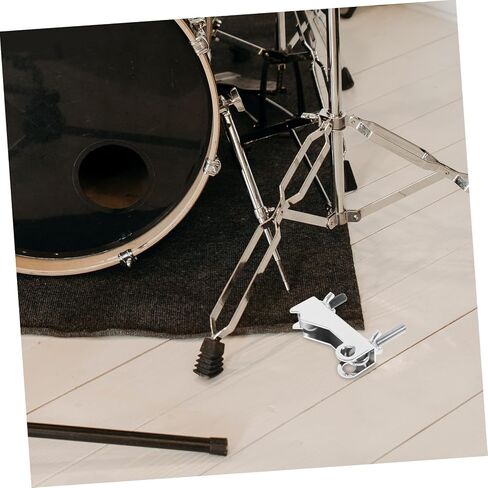 ibasenice Drum Music Instrument Part Cowbell Mounting Clamp Sturdy Mounting Clamp in Saudi Arabia