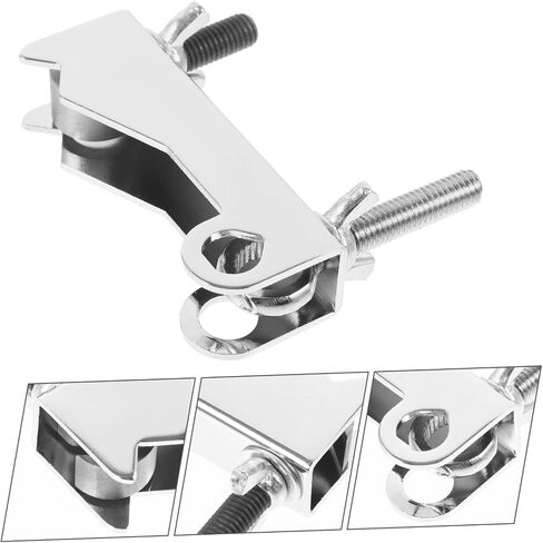 ibasenice Drum Music Instrument Part Cowbell Mounting Clamp Sturdy Mounting Clamp in Saudi Arabia