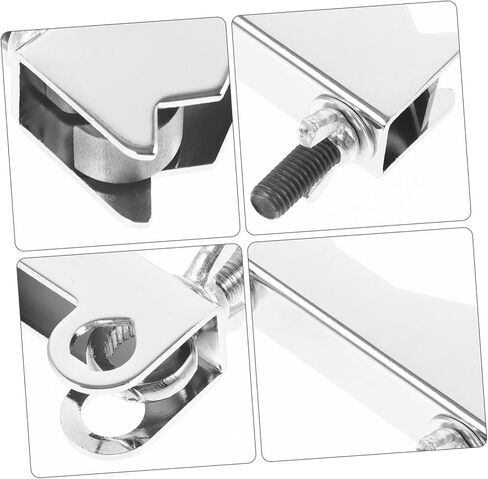 ibasenice Jazz Drum Cowbell Mounting Clamp Durable Fixed Bracket for Percussion Instruments Essential Accessory for Drummers Sturdy Construction Easy Installation in Saudi Arabia