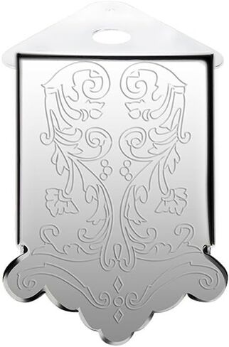 Mandolin Guitar Tailpiece with Cover and Screws Instrument Replacement Accessory for Mandolin Guitar Part Replacement (Silver) in Kuwait