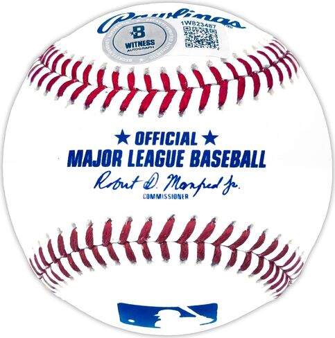Graham Ashcraft Autographed Official M.L.B Baseball Reds Beckett BAS Witness Stock #230178 in Saudi Arabia
