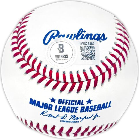 Graham Ashcraft Autographed Official M.L.B Baseball Reds Beckett BAS Witness Stock #230178 in Saudi Arabia