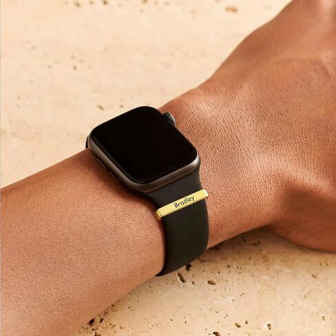 Personalized Engraved Watch Band Charms Compatible with Apple Watch Bands for Women 38mm 40mm 41mm 42mm 44mm 45mm 49mm,Medical ID Tag for iWatch Series 10 9 8 7 6 5 4 3 2 1 SE in Saudi Arabia