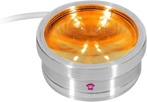 Ape Labs Coin 2+ RGBaW LED Uplight with AmberWhite Technology and 29 Color Presets for Event & Wedding - Tiny but Mighty IP65 Wash Light & Wireless DMX App Control - Solo in Saudi Arabia