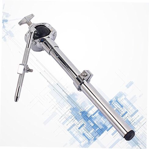 HANABASS Adjustable Gyro Head Cymbal Boom Arm Holder for Drum Set Kit Parts Accessories Easy to Rotate and Secure in Saudi Arabia