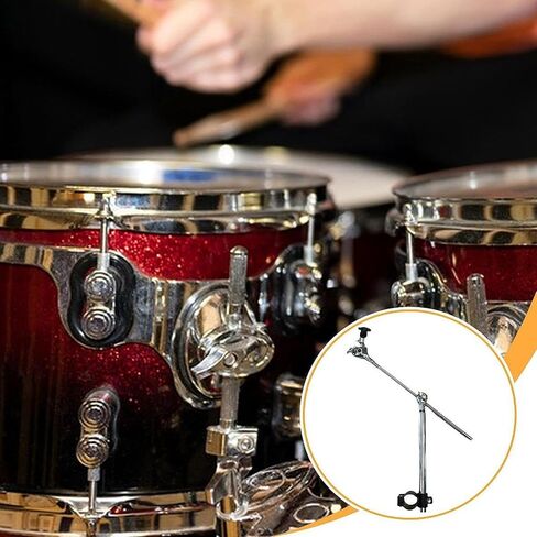 Cymbal Boom Arm Extension Adjustable Height and Angle Rod Universal Ball Hardware for Electronic Drum Set Accessory in Saudi Arabia