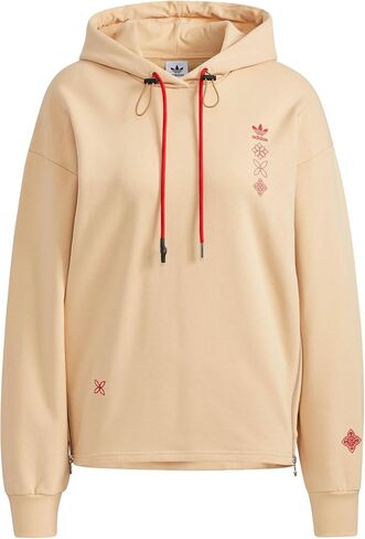 adidas Womens CNY Hooded Sweatshirt, Cotton Hoodie in Saudi Arabia