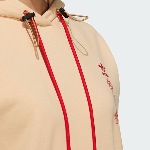 adidas Womens CNY Hooded Sweatshirt, Cotton Hoodie in Saudi Arabia