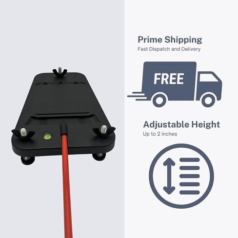Alignment and Leveling Stand for Swing Caddy SC4 / SC4Pro Golf Launch Monitor, Voice Caddy, Adjustable Height, Built-in Level, Alignment Stick Holder in Saudi Arabia