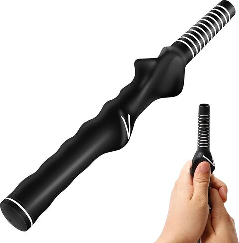 1Pcs Golf Grip Trainer Right Hand for Golf Club | RH Molded Anti-Slip Wrist Trainer Swing Grip Aid | Enhance Grip Strength and Swing Technique | Ideal for All Levels of Play in Saudi Arabia