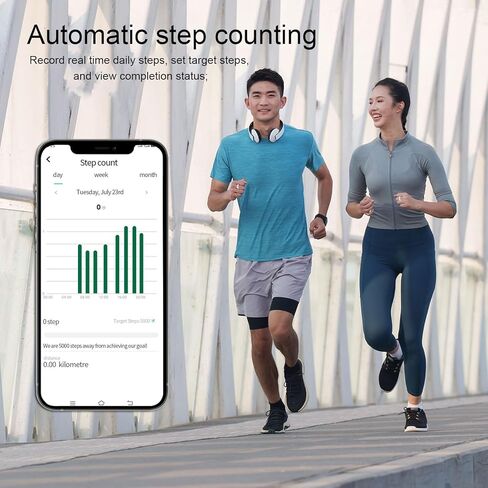 Vikye Smart Ring Health Tracker، IP68 Water Sleep Tracking Health Rings يمكن ارتداؤها، حلقات تعقب اللياقة البدنية الصحية للرجال والنساء، مع التطبيق، فضي (#7) in Saudi Arabia
