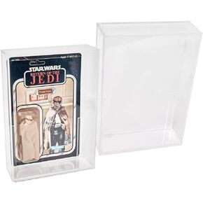 Platinum Protectors Acrylic Display Case for 3.75" Vintage & New Star Wars or GI Joe Carded Figures