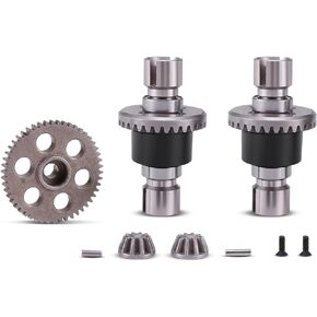 HAIBOXING 1/12th RC Car Spare Parts Sintered Steel Spur Gear & Drive Pinions & Steel Machine Diff. Complete w/Metal Cups Apply to 903A(90203 & 90202)