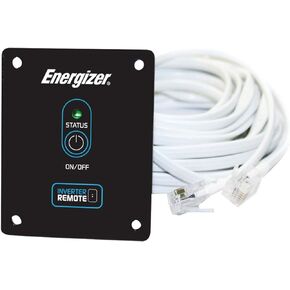 Energizer Remote for Power Inverter Series, mountable and Compatible with EN900, EN1100, EN1500, EN2000, EN3000, EN4000