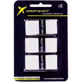 DROP SHOT Pack 3 OVERGRIP Pro Elite White