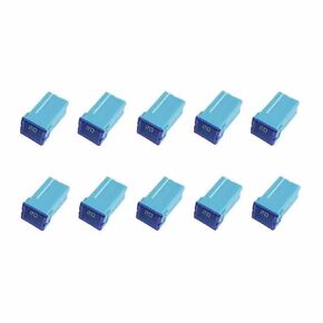 10 Pc Automotive Tall Profile JCASE Fuse 40 Amp Fuse Kit for Ford, Chevy/GM, Nissan, and Toyota Pickup Trucks, Cars and SUVs