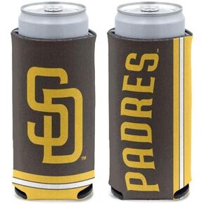 WinCraft MLB San Diego Padres Slim Can Cooler, Team Colors, One Size