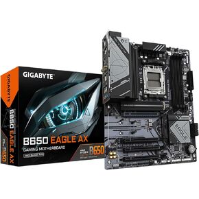 GIGABYTE B650 Eagle AX AM5 LGA 1718 AMD B650 ATX, DDR5 Triple M.2, PCIe 5.0, USB 3.2 Gen2x2 Type-C, AMD Wi-Fi 6E, Realtek GbE LAN