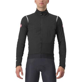 Castelli Men's Alpha Doppio RoS Jacket, Windproof, Water-Resistant Breathable Insulated Shell for Winter Biking, Race Cycling