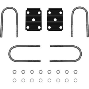 مجموعة مسامير على شكل حرف U للمقطورة شديدة التحمل من MLHpeak - تناسب محاور دائرية مقاس 2-3/8 بوصة (3500 رطل) - طول 5-1/2 بوصة in Kuwait