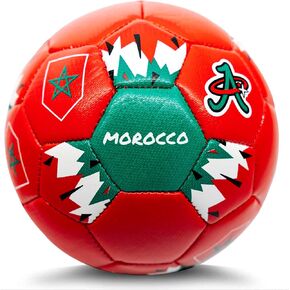 كرة القدم كأس العالم 2022، كرة مهارات صغيرة الحجم 2، كرة ألعاب جلدية، داخلية وخارجية، للأطفال والكبار، جودة اللعب وهواة التجميع...