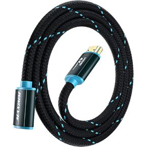 4k Hdmi Cable 3ft, Hdmi Extender Cable Male to Female Hdmi Cord, Hdmi 2.0 Cable 120Hz Short Hdmi Cable (3ft)