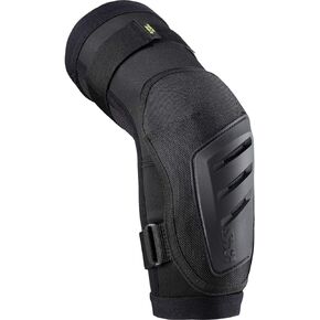 IXS Hack Race Elbow Guard Black. Low Friction Impact Shells to Absorb and distribute Impact