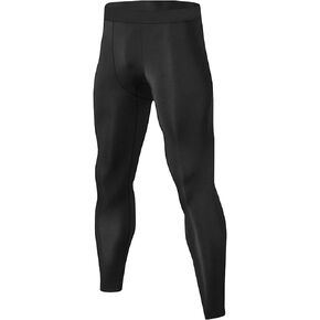 Towintec Men’s Compression Pants Athletic Running Leggings Workout Tights Quick Dry Base Layer Basketball Sports Underpants