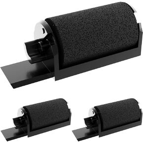 (3 عبوات) بكرة حبر بديلة متوافقة مع الآلة الحاسبة Inkvo IR40 باللون الأسود لـ Canon CP-16، Sharp XE-A107، EA770R، Adler Royal 500DX، حبر تسجيل النقدية