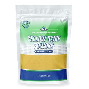 Yellow Oxide Powder–100 Gm (3.5Oz), Yellow Oxide Powder Cosmetic Grade, Yellow Iron Oxide Powder for Makeup, Yellow Oxide Powder for Paint, Yellow Oxide Mineral Powder(Pack of 2)