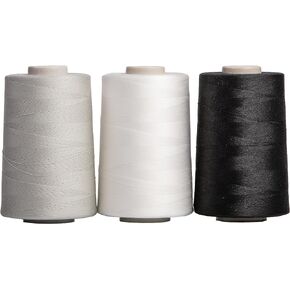 Superior Threads Omni Polyester Sewing Quilting Thread 6000 Yard Cone 3-Pack (Neutral)