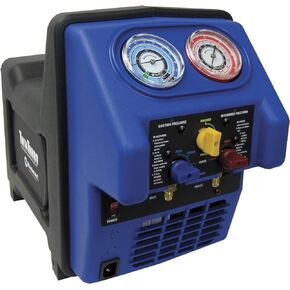 MASTERCOOL (69300 Black/Blue Twin Turbo Refrigerant Recovery System