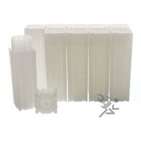 1 X Square Dime Coin Tube(Qty=10 Tubes) by CoinSafe