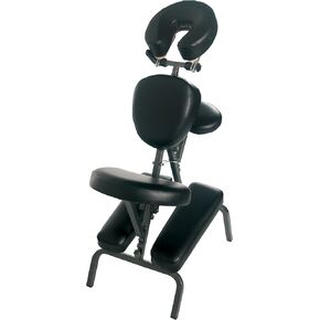 3B Scientific W60606BU PVC Vinyl Pro Massage Chair, 500lbs Capacity, Burgundy