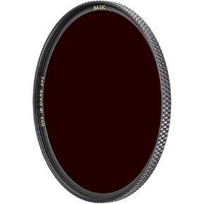B+W 49mm Basic IR Dark Red 092 Glass Filter