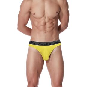 MUEBAIRES Mens Pouch Bulge Thong Bamboo Viscose Sexy Wide Waistband G String Soft Underwear