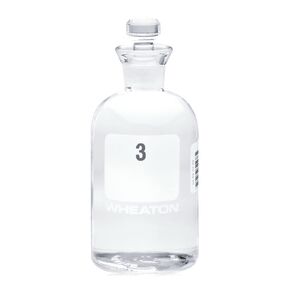 Wheaton 227494-00G BOD Bottle, 60mL, Pennyhead Stopper, Unnumbered, 43mm Diameter x 115mm Height (Case Of 36)
