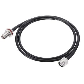 uxcell RG58 RF Coaxial Cable TNC Male to TNC Female Pigtail Jumper Cable 49.2 Feet