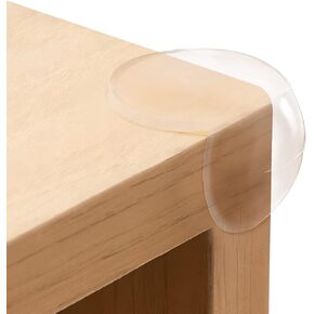 Baby Proofing Corner Protectors - Furniture Edge Protector Corner Bumpers for Babies and Kids - Clear Corner Guards for Home Office Essentials (Regular, 12)