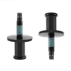 FUSCH 2Pcs Rear Tailgate Striker Latch Lock Bolts Screws Compatible with Ford F150/ F250 Super Duty/ F350 Super Duty/ F450 Super Duty/ F550 Super Duty/Explorer Sport Trac Replace#: 1L3Z-99404A42-A