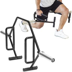 Trap Bar [Bells of Steel] Premium Hex Bar Deadlift | Open-Ended Frame Trap Bars for Weight Lifting, Gym Equipment for Home and Commercial | Built-in Deadlift Jack & Rotating Sleeves - 700lb Capacity