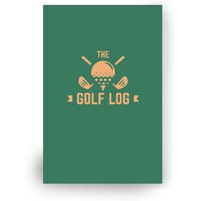 Golf Log Pocket Notebook - Progress Tracker, 50 Detailed Rounds, Yardage Section, Golf Terminology & Game Formats