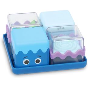 Learning Resources Cool Down Cubes Sensory Fidget Set for Kids Ages 4+, Social Emotional Learning Toys for Kids,Montessori Calming Toys