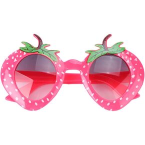 Strawberry Sunglasses Fancy Party Glasses Tropical Party Decoration Graduation Gift Birthday Gift 1PCS