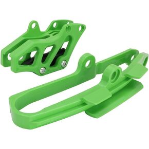 Motorcycle Chain Guard Guide and Chain Slider Protection Compatible To KXF250 2009-2016 KXF450 2009-2016 Green